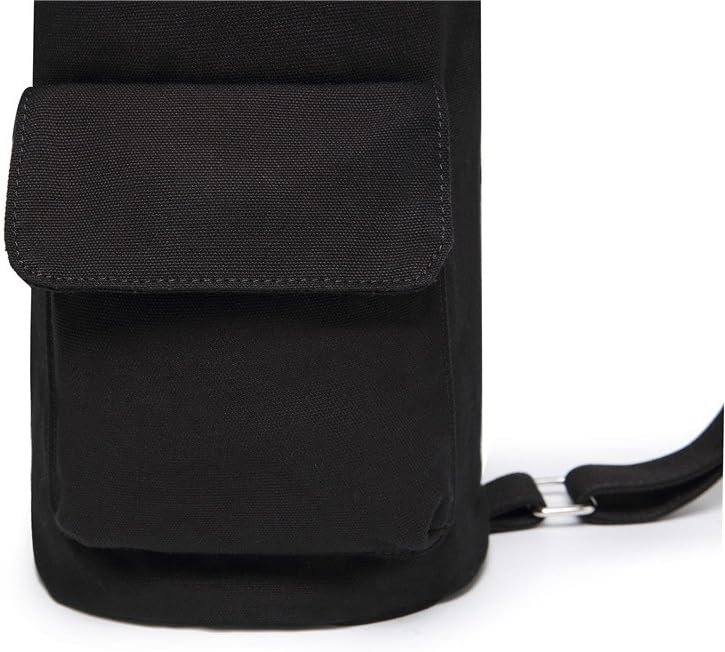Fremous Yoga Mat Bag,Full-zip Exercise Yoga Mat Canvas Carry Bag for Women and Men - Double Storage Pocket,Easy Access Zipper, Adjustable Shoulder Strap and Handle,Fits Most Mat - Image 1